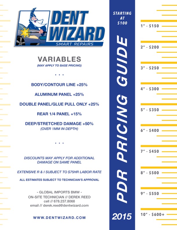  Info About Pdr Pricing Guide thumbnail