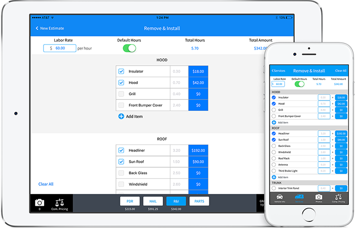 PDR R&I mobile tech rx